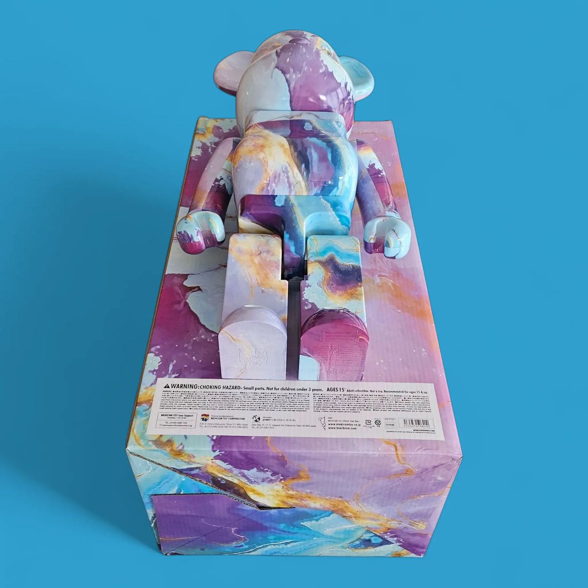 Bearbrick Marble 1000% Echtheitsmerkmale