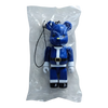 Bearbrick Merry Green Christmas 2009 Kiss the Earth 100% in Folie