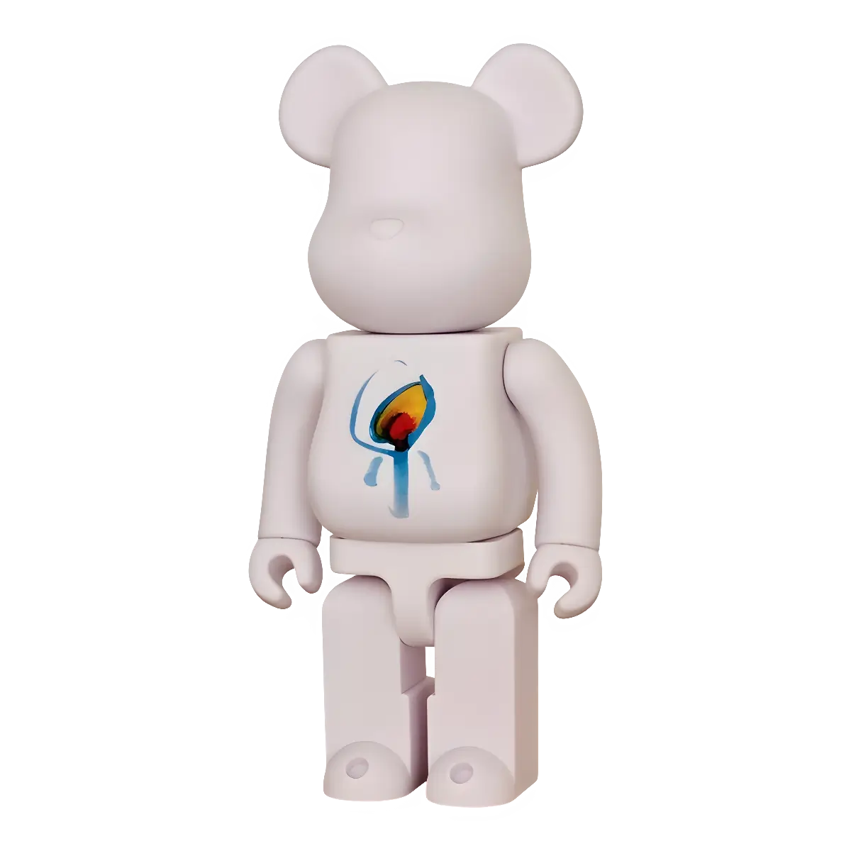 Bearbrick Nujabes Hydeout Logo 400% schräg