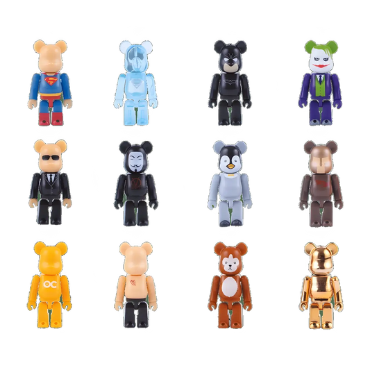 Bearbrick PEPSI.NEX × Warner Bros. - komplette Kollektion aus 12 Figuren 70% Herstellerbild