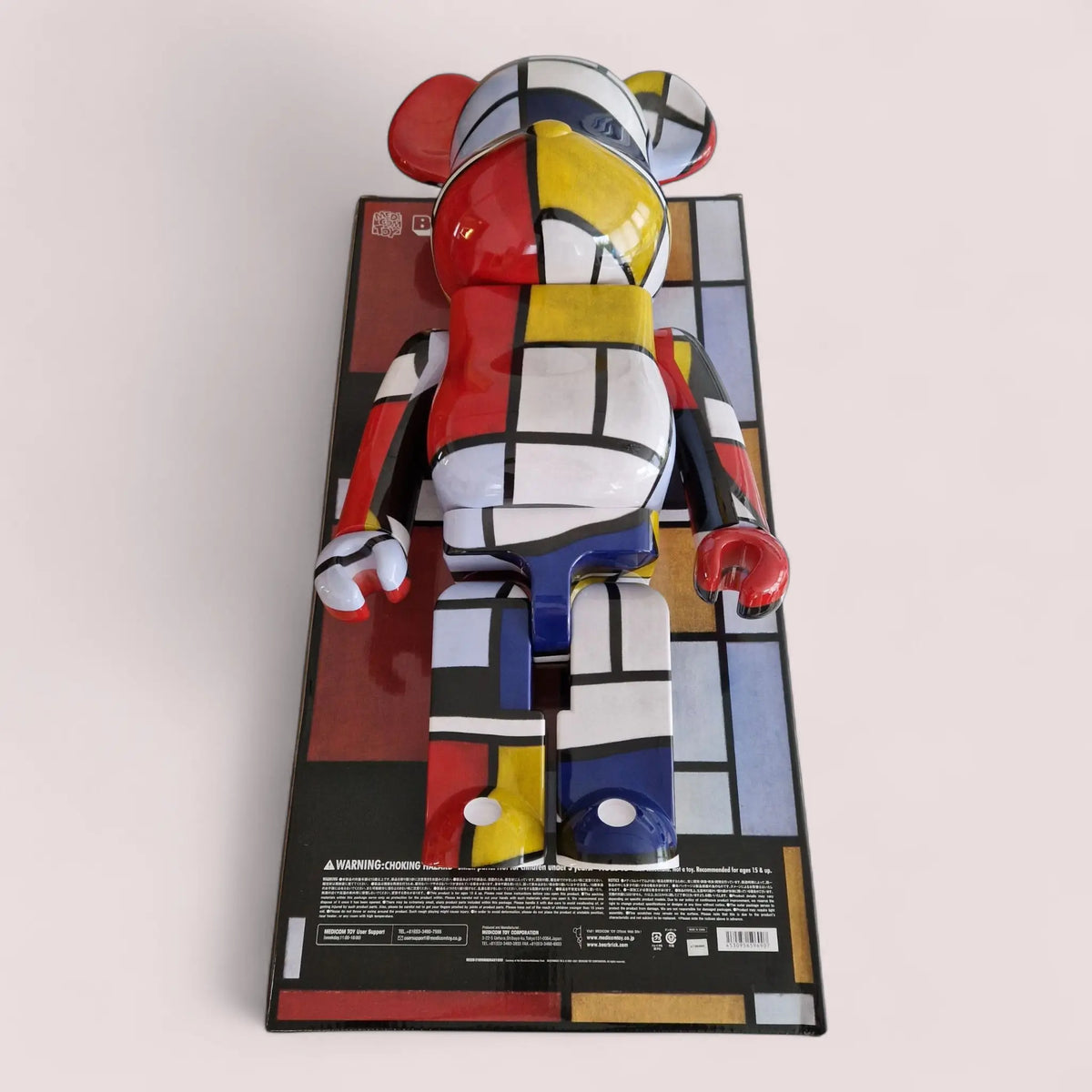 Bearbrick Piet Mondrian 1000% Echtheitsmerkmale