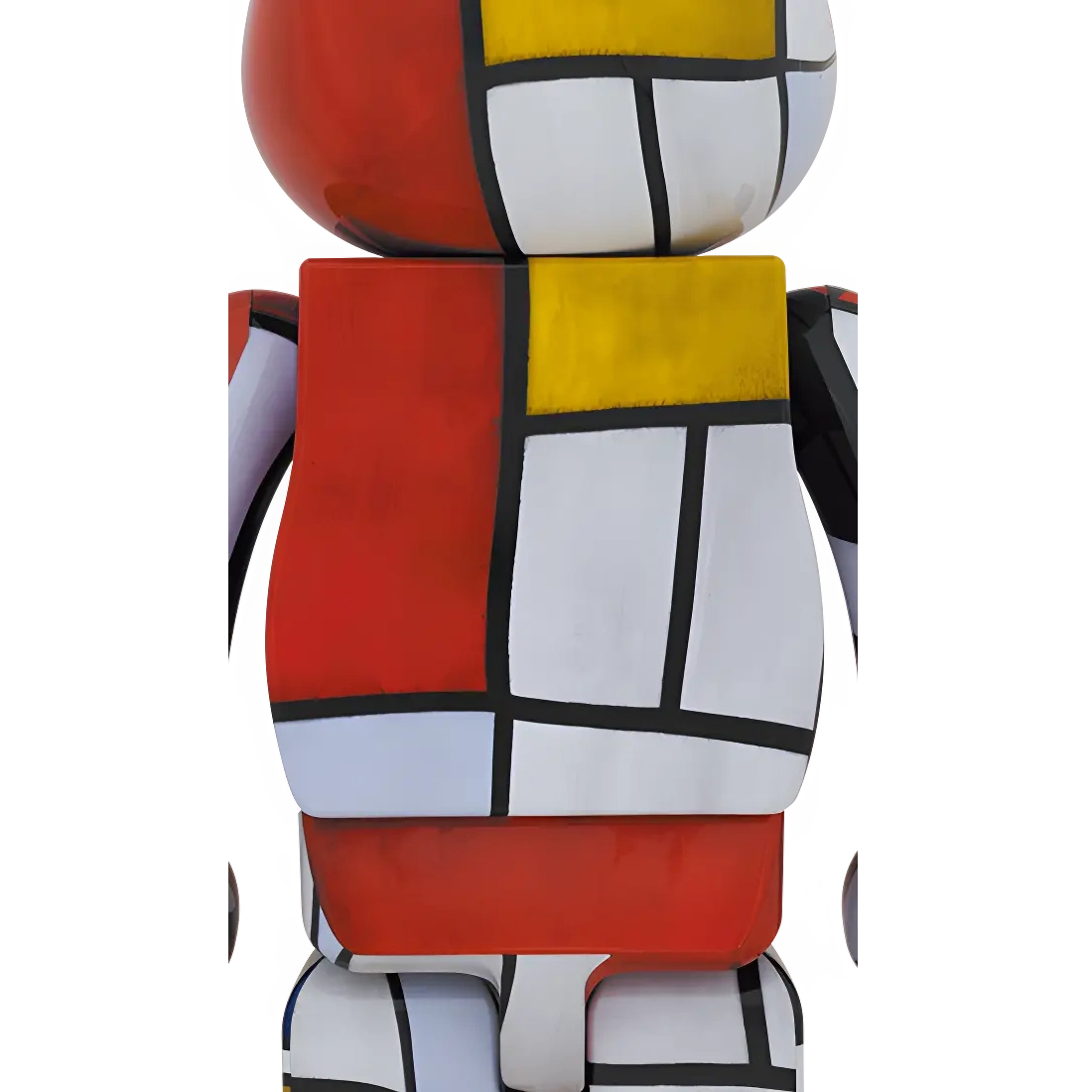 Bearbrick Piet Mondrian 1000% Herstellerbild 2
