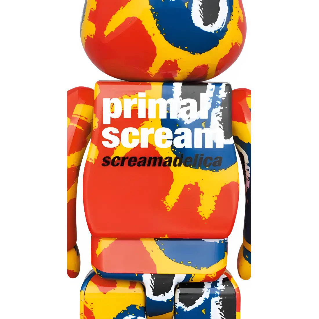 Bearbrick Primal Scream 'screamadelica' 100%+400% Herstellerbild 4