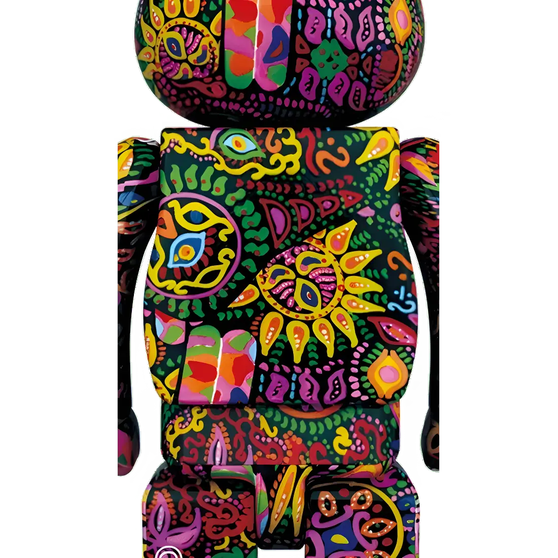 Bearbrick Psychedelic Paisley 100%+400% Herstellerbild 4