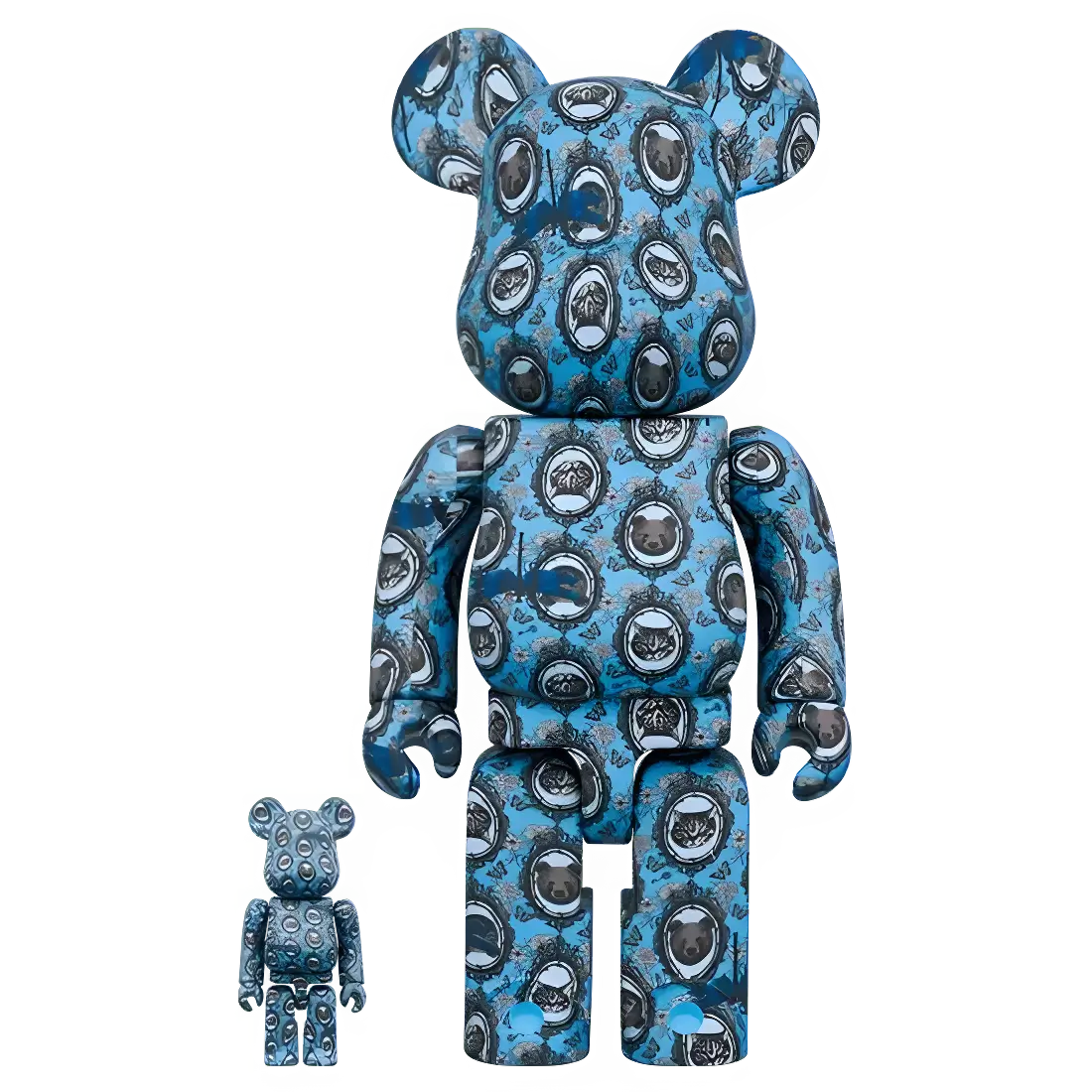 Bearbrick Robe Japonica 'Mirror' 100%+400% Herstellerbild 1