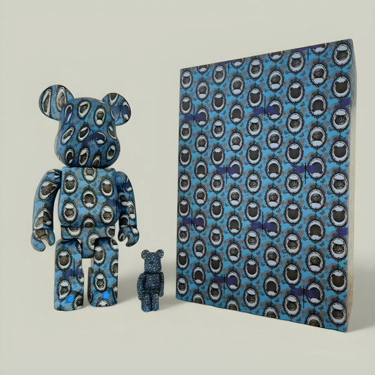 Bearbrick Robe Japonica 'Mirror' 100%+400% mit Verpackung