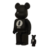 Bearbrick Robert Indiana × fragmentdesign Black schräg