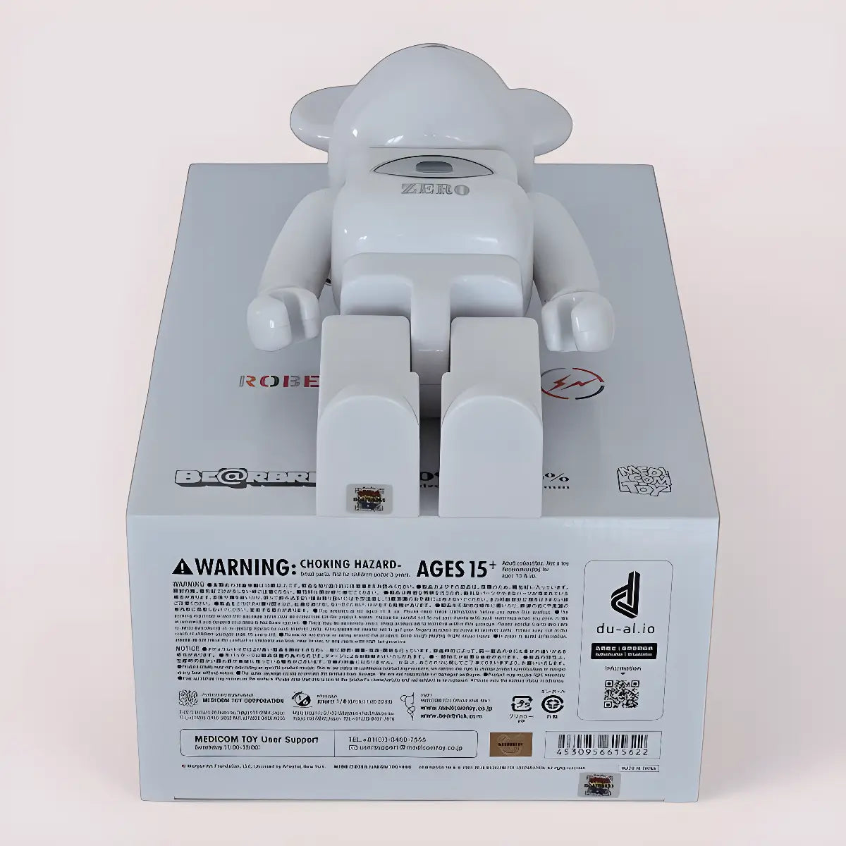 Bearbrick Robert Indiana × fragmentdesign White 100%+400% Echtheitsmerkmale