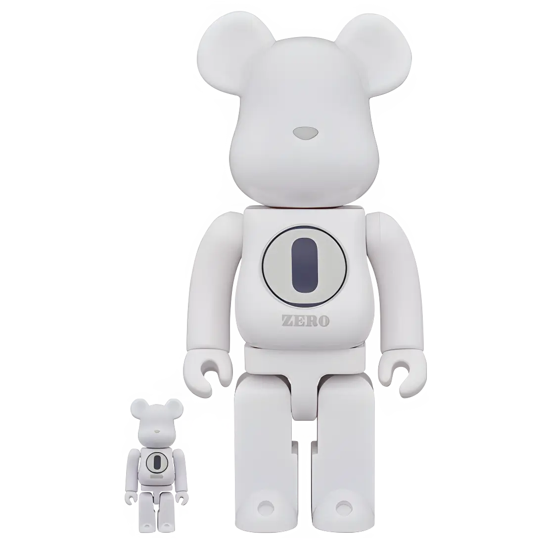 Bearbrick Robert Indiana × fragmentdesign White 100%+400% Herstellerbild 1