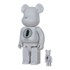 Bearbrick Robert Indiana × fragmentdesign White 100%+400% schräg