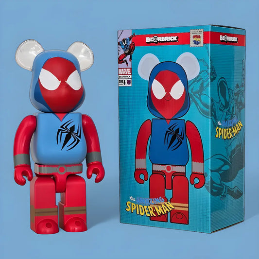 Bearbrick Scarlet Spider 400% mit Verpackung