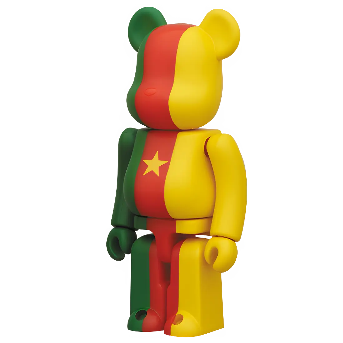 Bearbrick Series 25 Flag 'Cameroon' 100% Herstellerbild