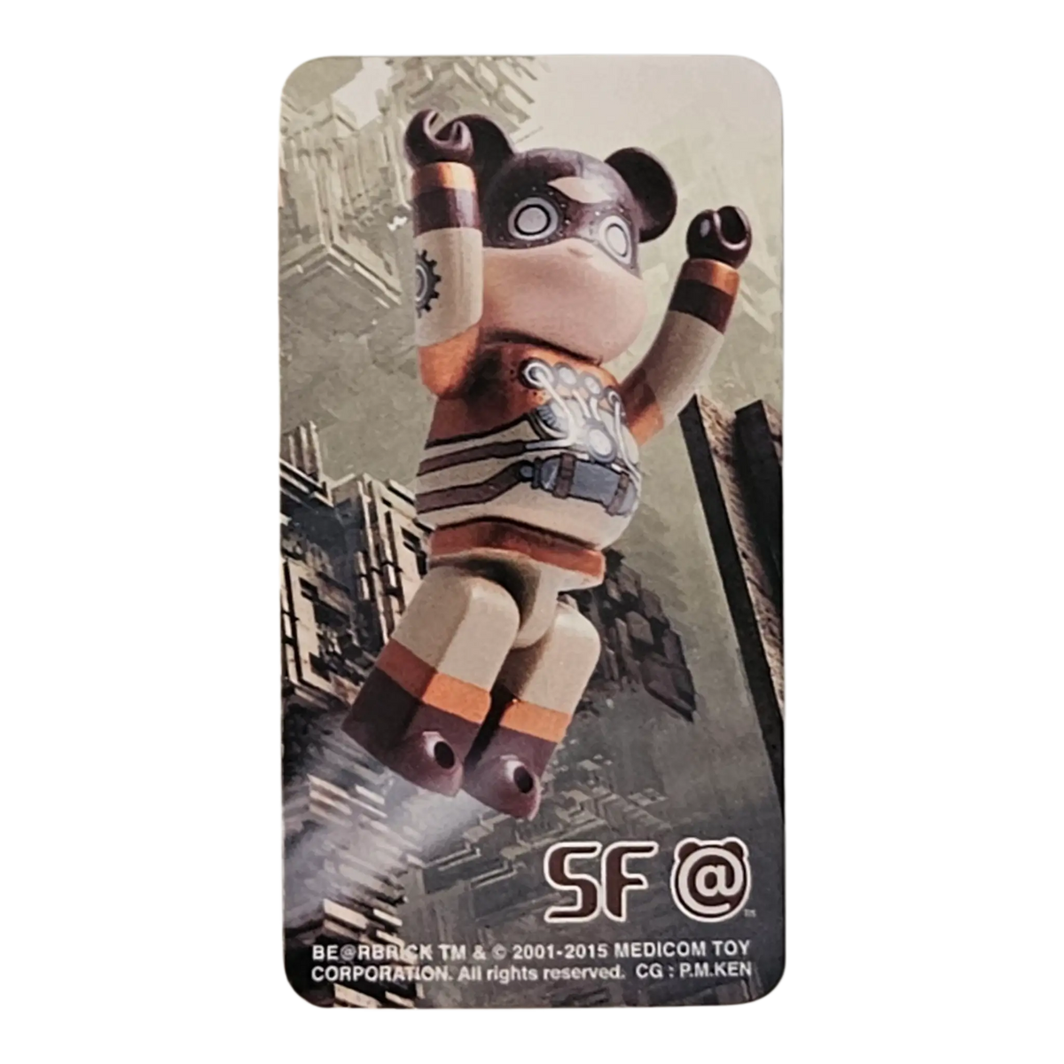 Bearbrick Series 30 SF 'Steampunk' 100% Begleitkarte