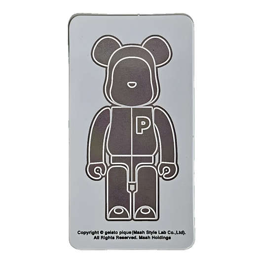Bearbrick Series 43 Artist 'Gelato Pique Beige' 100% SECRET Begleitkarte