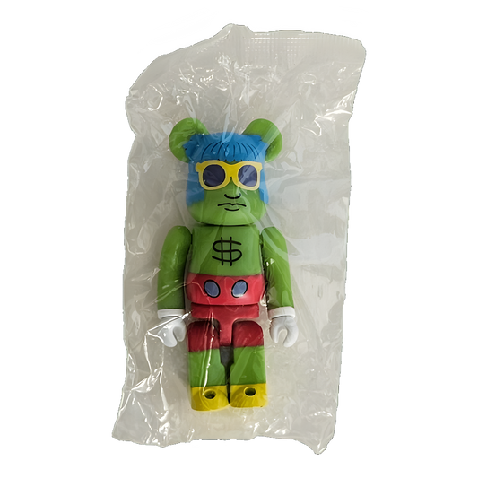 Bearbrick Series 43 Artist 'Keith Haring Andy Mouse' 100% in Folie
