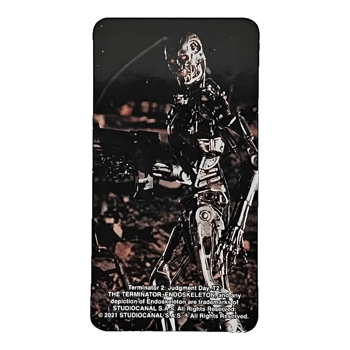 Bearbrick Series 43 SF 'Terminator 2 Judgment Day' 100% Begleitkarte
