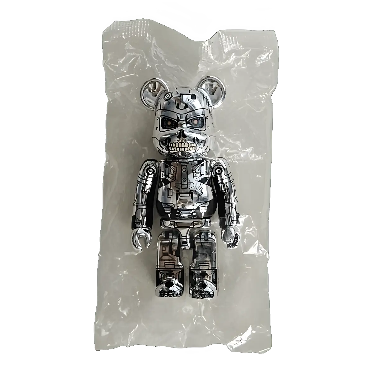 Bearbrick Series 43 SF 'Terminator 2 Judgment Day' 100% in Folie
