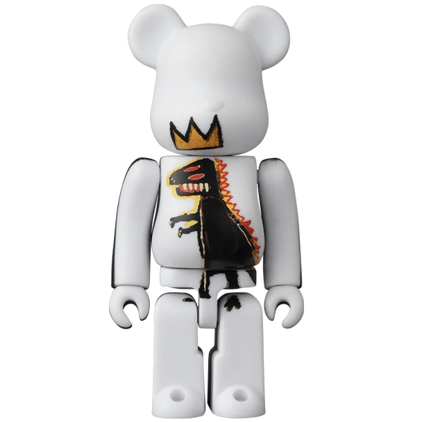 Bearbrick Series 44 Animal 'Jean-Michel Basquiat' 100% Herstellerbild