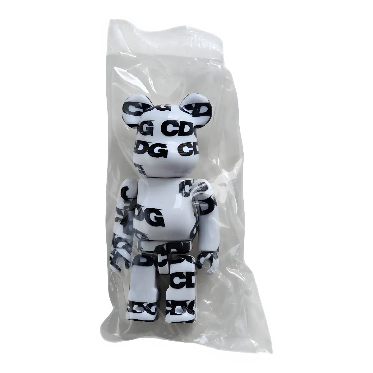 Bearbrick Series 44 Artist 'Comme des Garcons' 100% SECRET in Folie