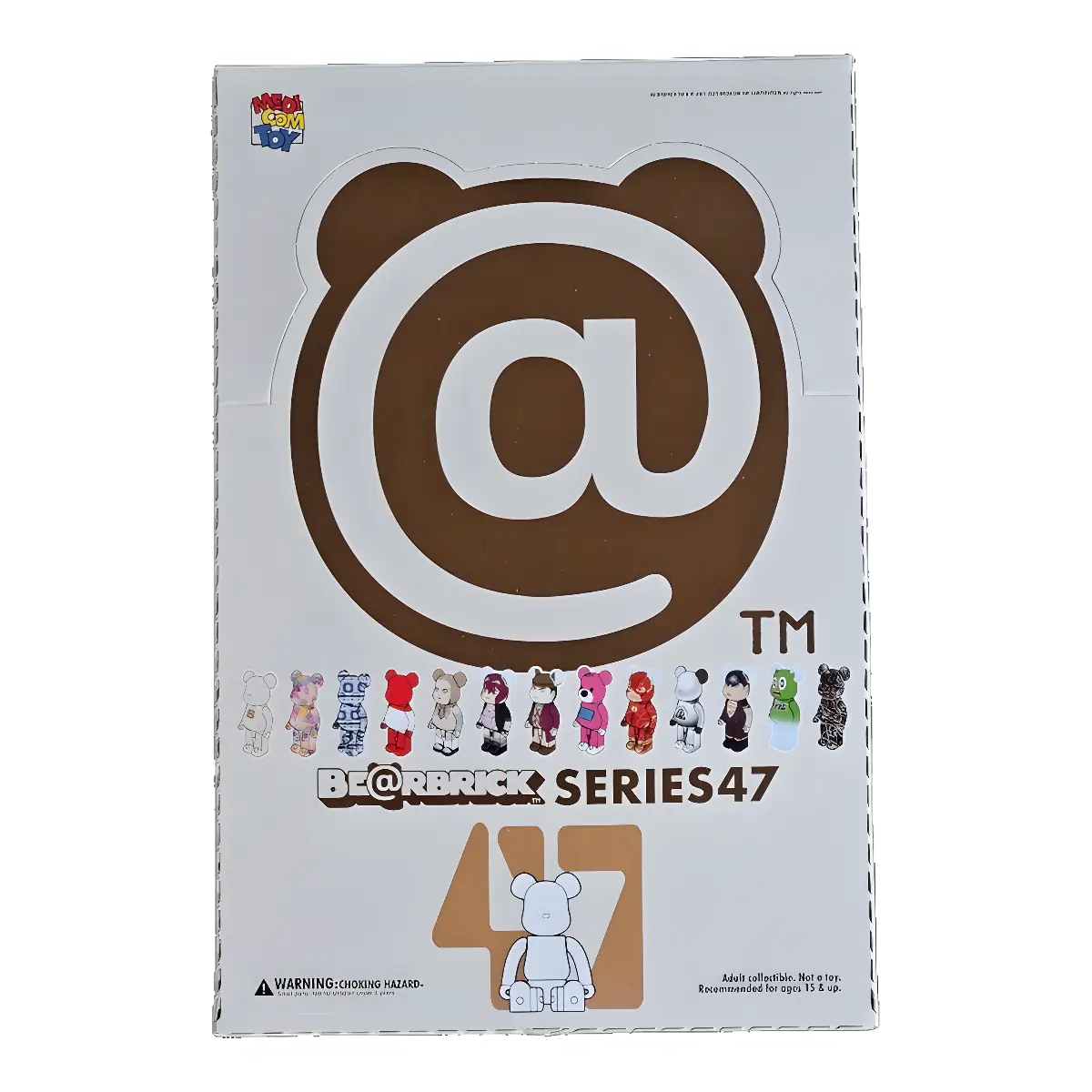 Bearbrick Series 47 100% 24er-Karton Deckel