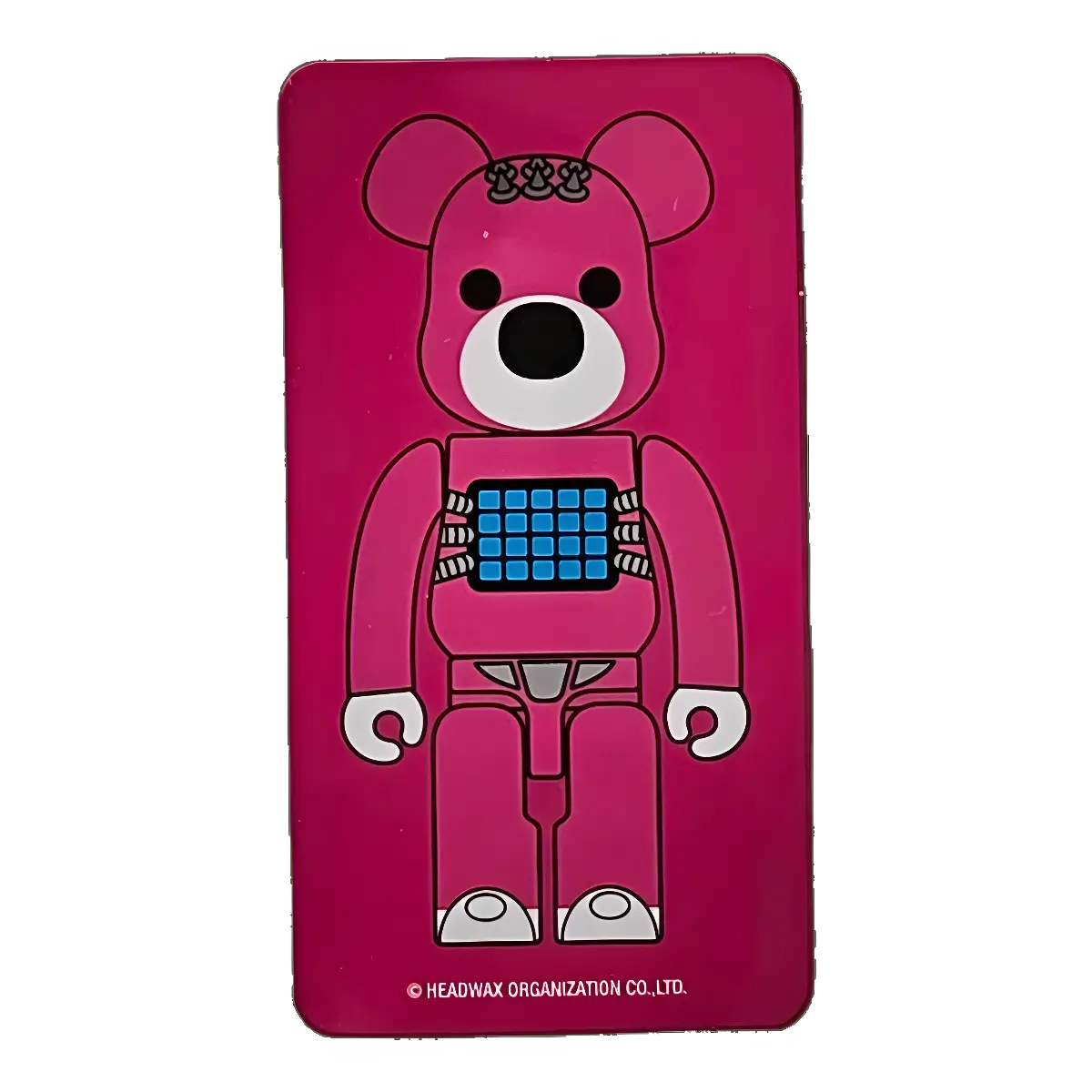 Bearbrick Series 47 Animal 'Psycho Teddy Bear' 100% Begleitkarte