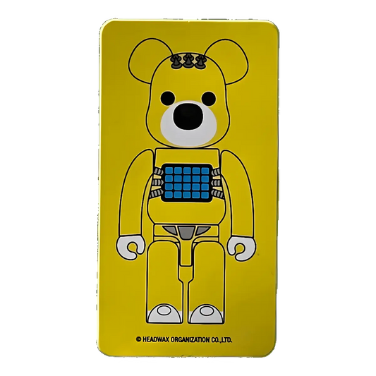 Bearbrick Series 47 Animal 'Psycho Teddy Bear' 100% SECRET Begleitkarte