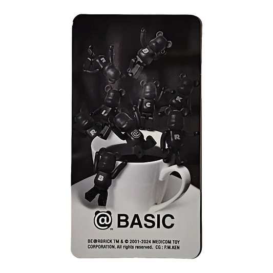 Bearbrick Series 48 Basic Letter 100% Begleitkarte