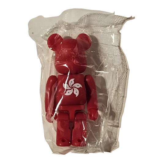 Bearbrick Series 48 Flag 'Hong Kong' 100% in Folie
