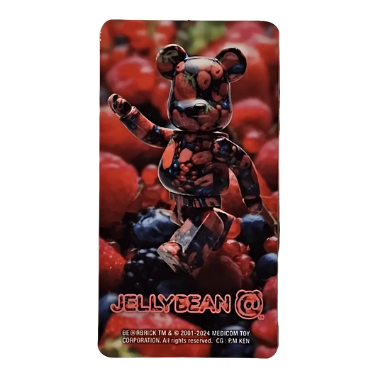Bearbrick Series 48 Jellybean 'Berries' 100% Begleitkarte
