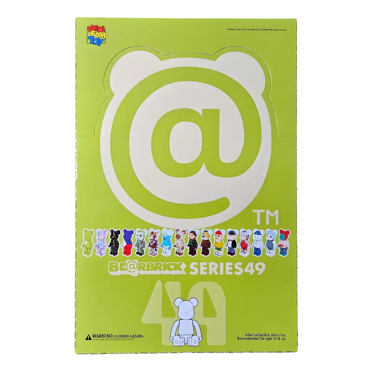 Bearbrick Series 49 100% 24er-Karton Deckel