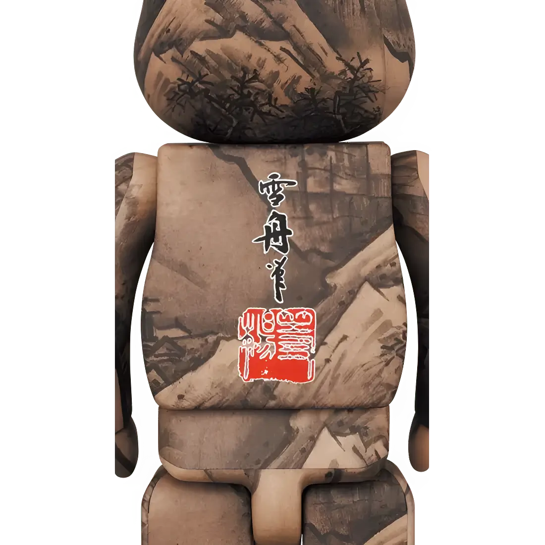 Bearbrick Sesshu National Treasure 'Autumn Winter Landscape Map (Winter Scenery)' 100%+400% Herstellerbild 4