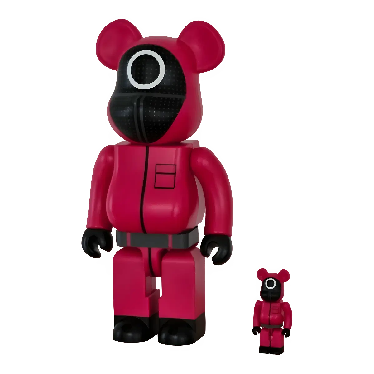 Bearbrick Squid Game Guard 'Circle' 100%+400% schräg