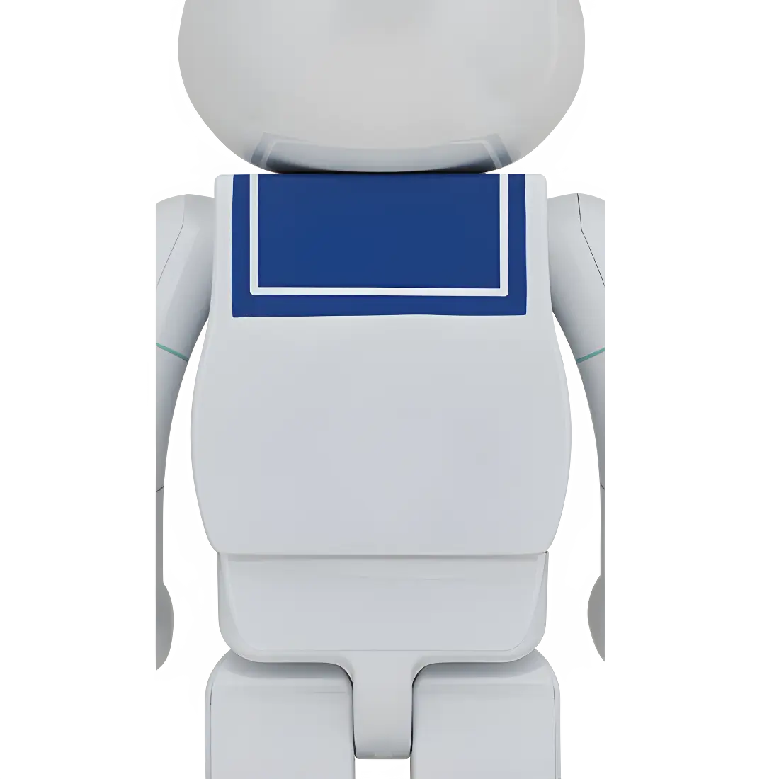 Bearbrick Stay Puft Marshmallow Man White Chrome Version 1000% Herstellerbild 2