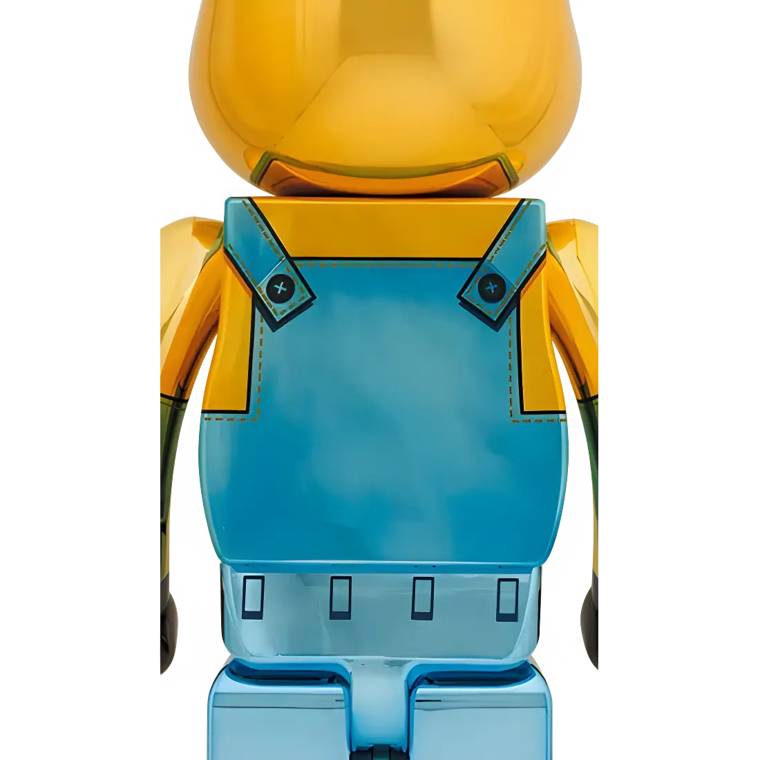 Bearbrick Stuart Chrome Version 1000% Herstellerbild 2