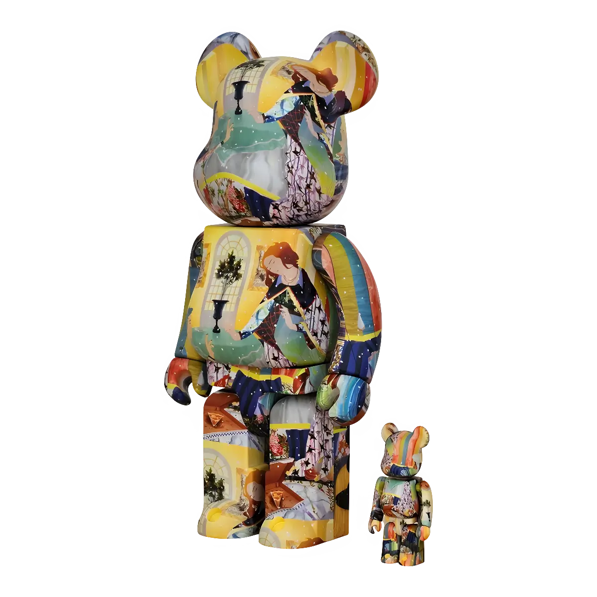 Bearbrick Tomokazu Matsuyama 100%+400% schräg