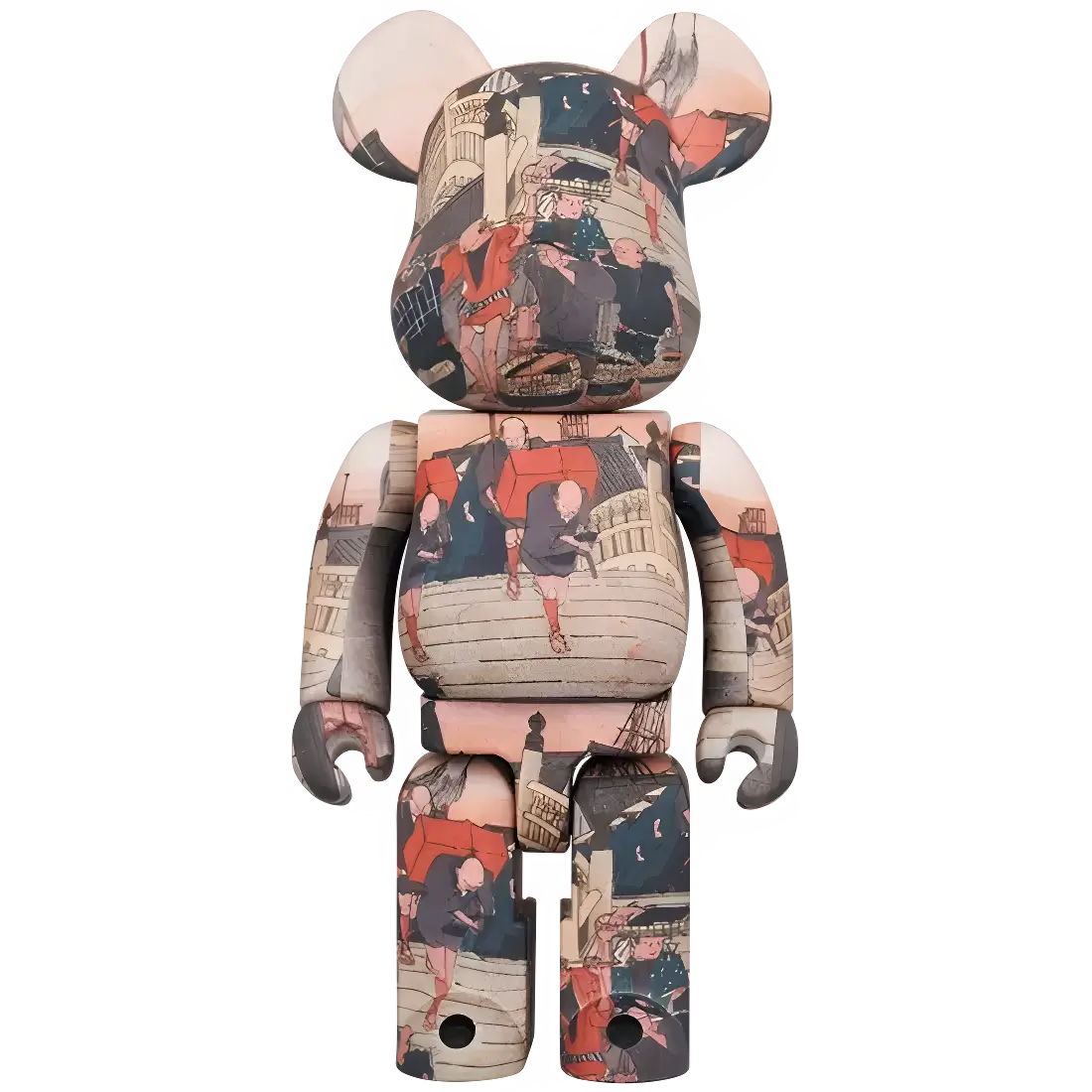 Bearbrick Utagawa Hiroshige 53 Stages of the Tokaido Highway Nihonbashi Bridge 100%+400% Herstellerbild 3