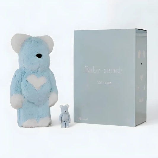 Bearbrick Valmuer Baby candy 100%+400% mit Verpackung
