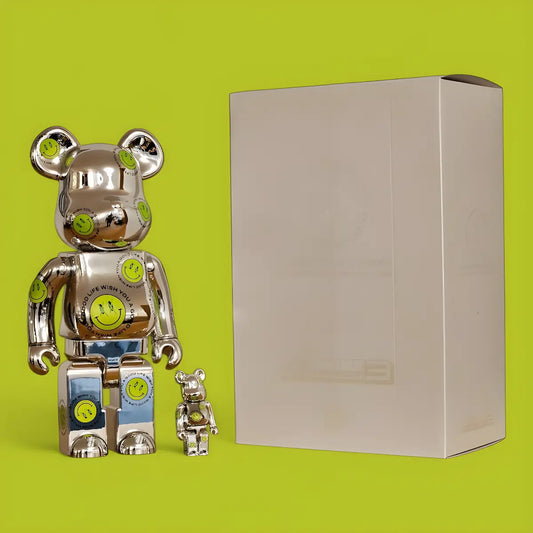 Bearbrick Wish You a Good Life NICKTHEREAL mit Verpackung