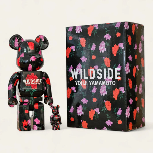 Bearbrick Yohji Yamamoto 'Wildside' 100%+400% mit Verpackung