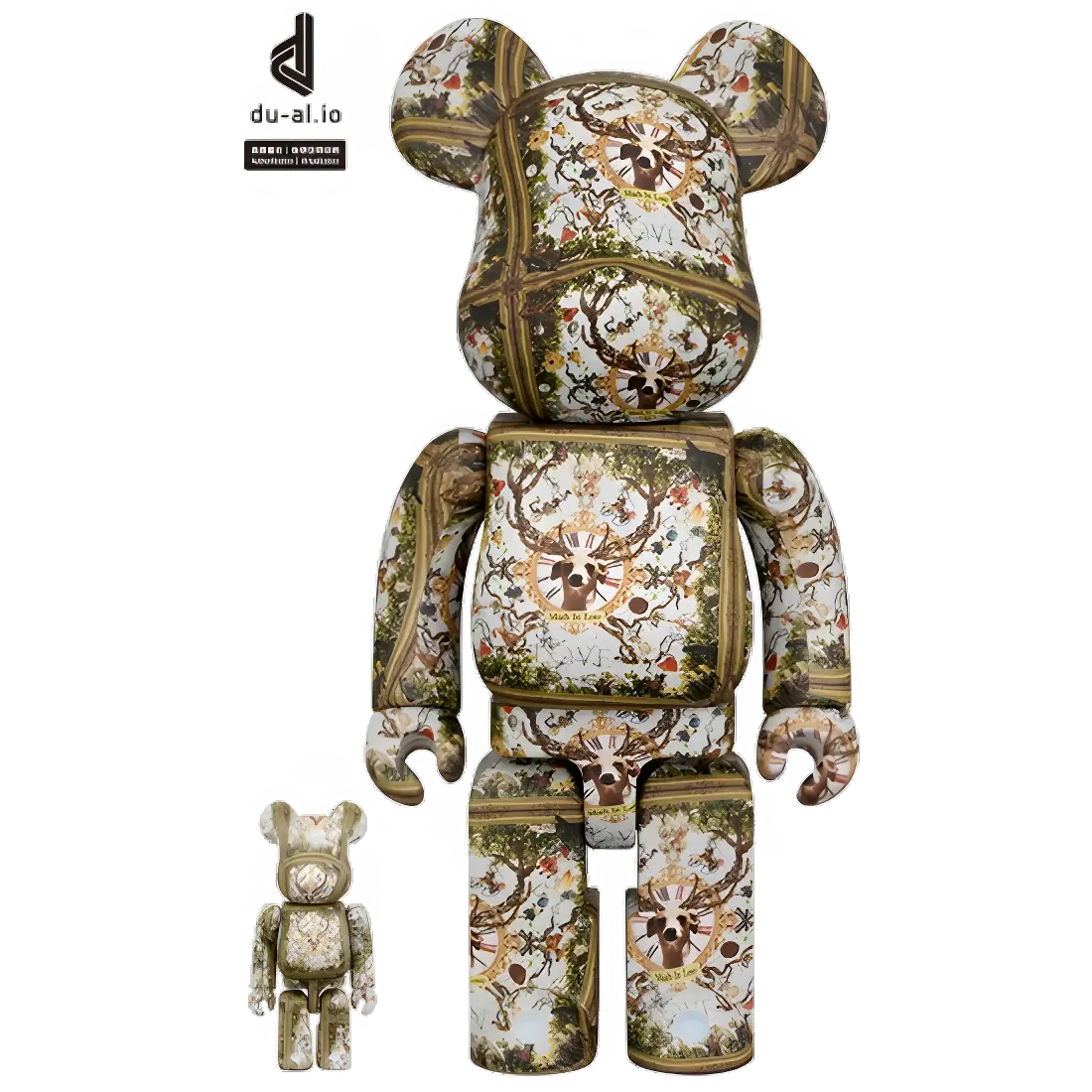 Bearbrick Yuuki Ogura 'Much in Love' 100%+400% Herstellerbild 1