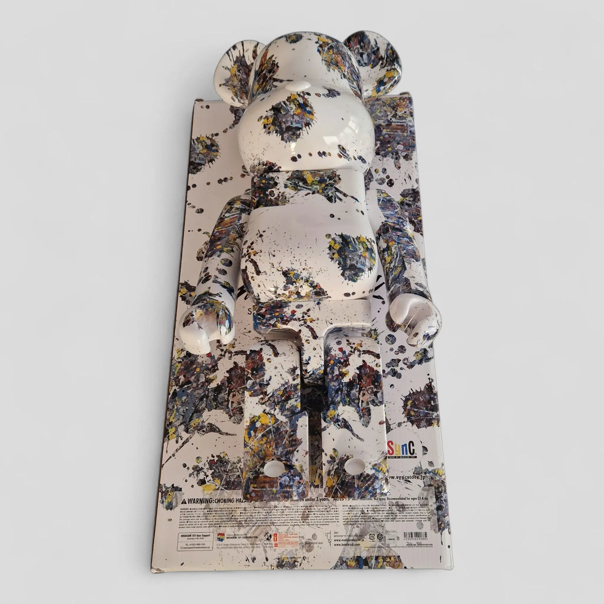 Bearbrick Jackson Pollock Studio Splash 1000% Echtheitsmerkmale