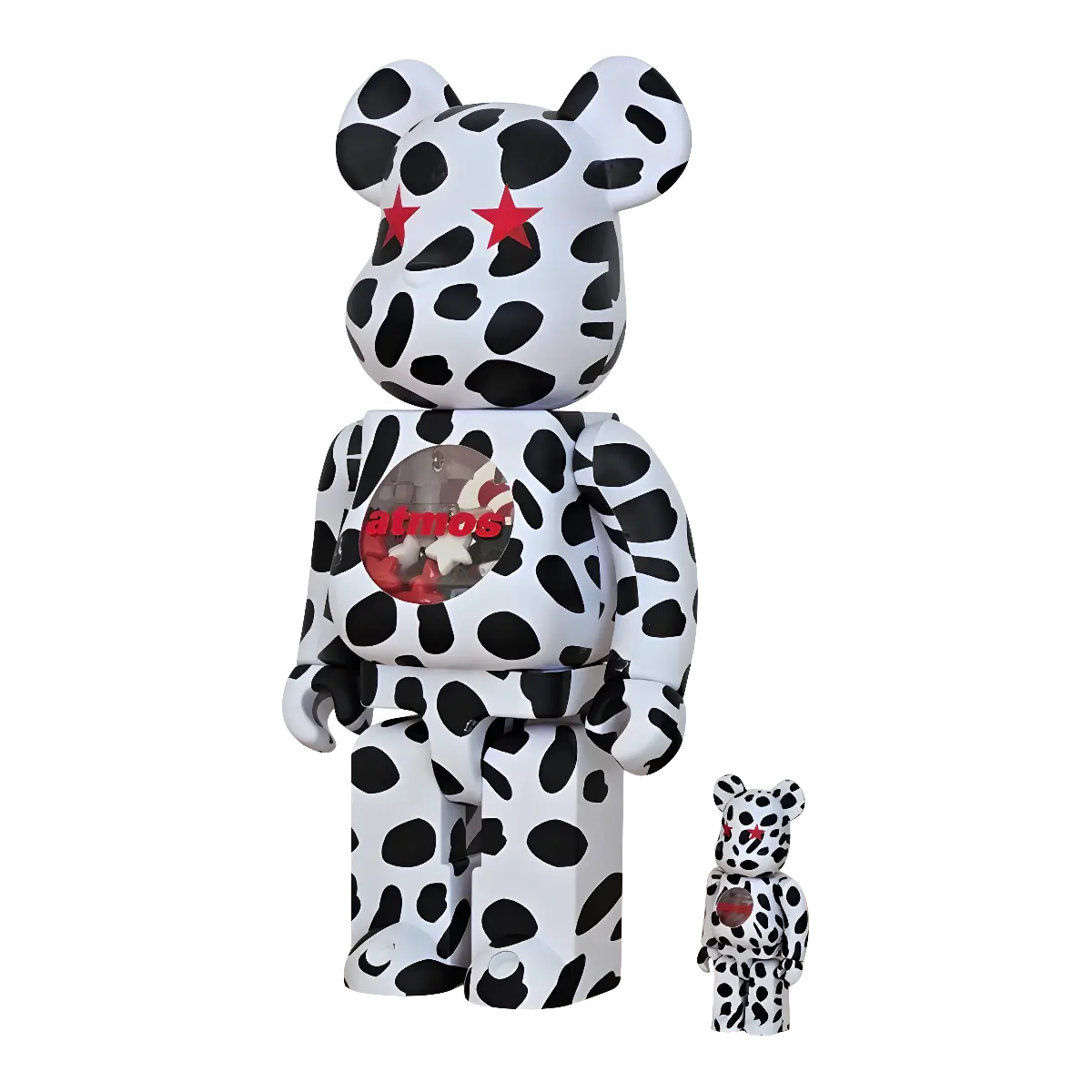 Bearbrick atmos Dalmatian 100%+400% schräg