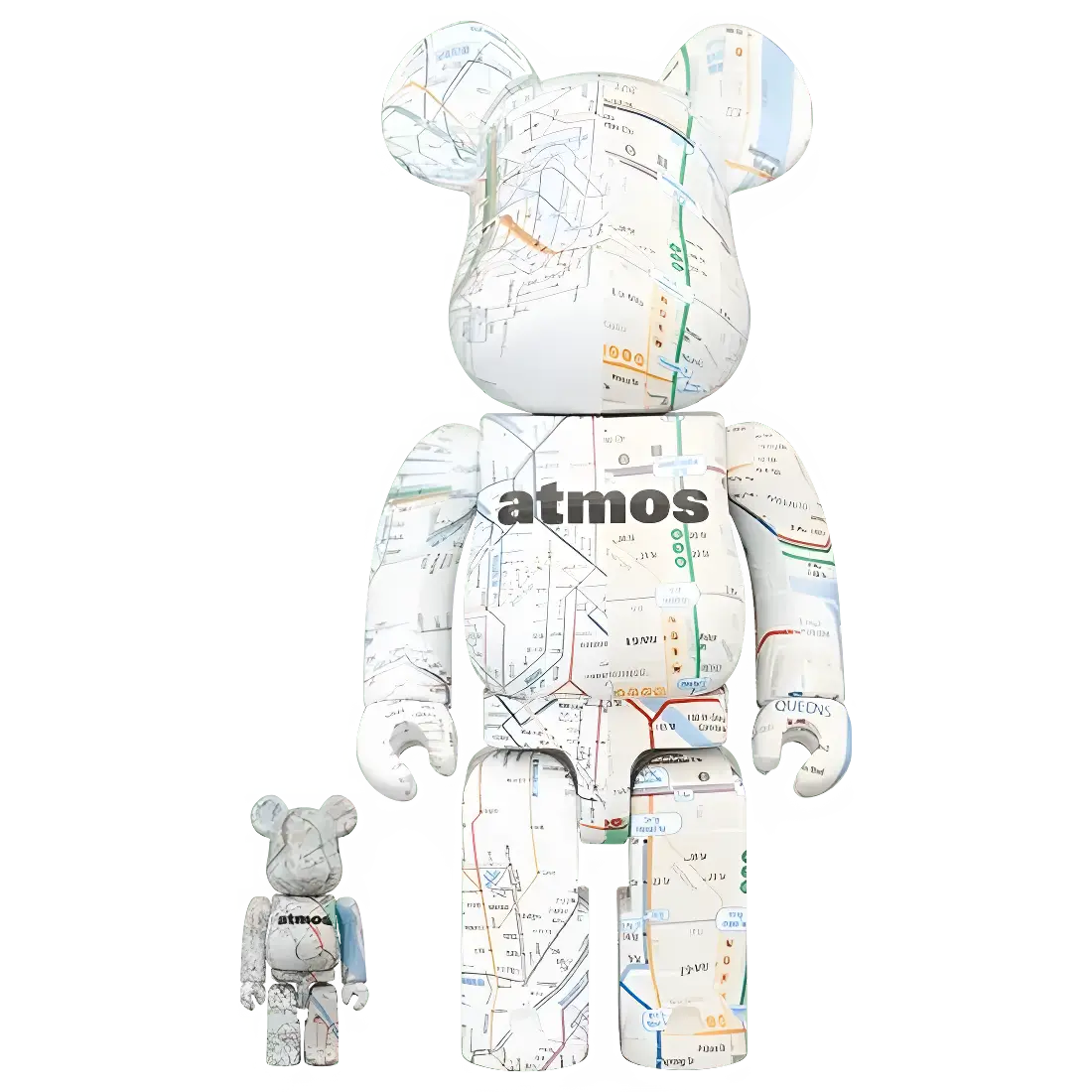 Bearbrick atmos Subway 100%+400% Herstellerbild 1