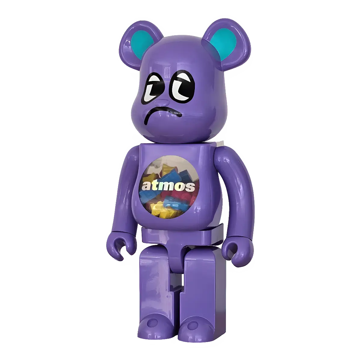 Bearbrick atmos × Badmood 1000% schräg