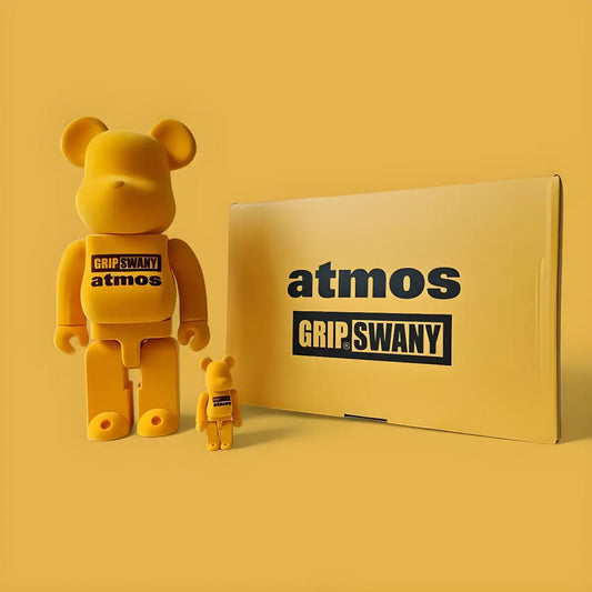 Bearbrick atmos × GRIPSWANY 100%+400% mit Verpackung