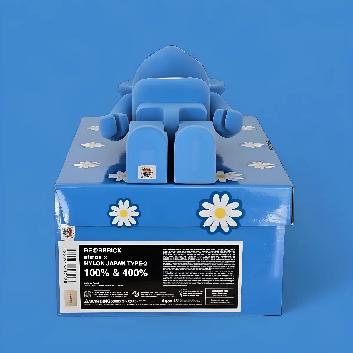 Bearbrick atmos × NYLON JAPAN Type-2 100%+400% Echtheitsmerkmale