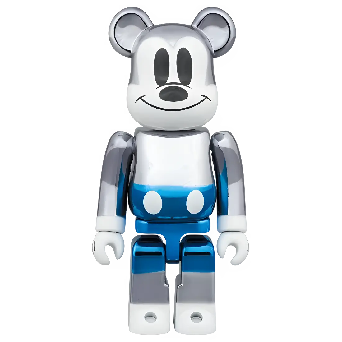 Bearbrick fragmentdesign Mickey Mouse Blue Version 100%+400% Herstellerbild 2