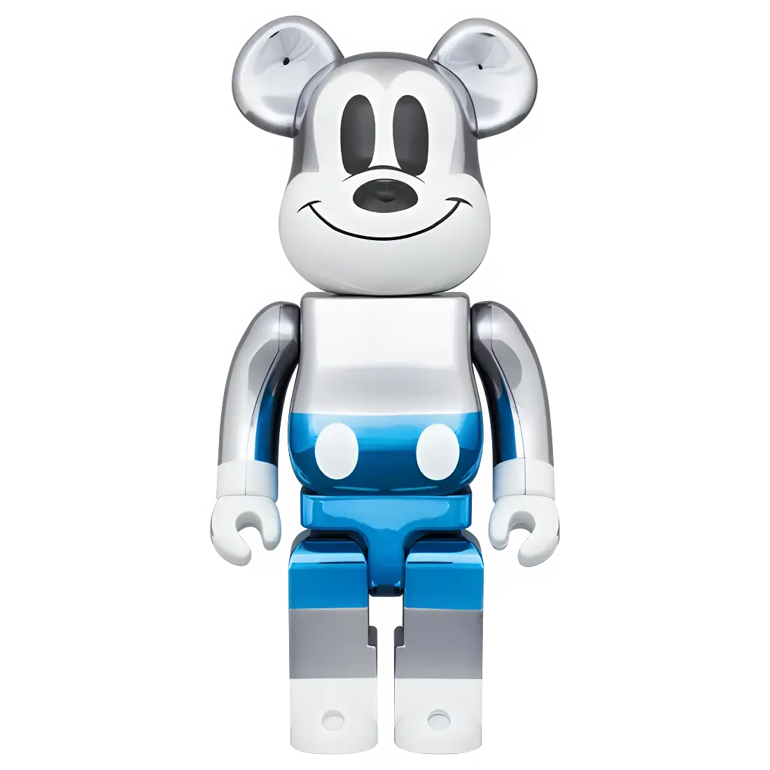 Bearbrick fragmentdesign Mickey Mouse Blue Version 100%+400% Herstellerbild 3