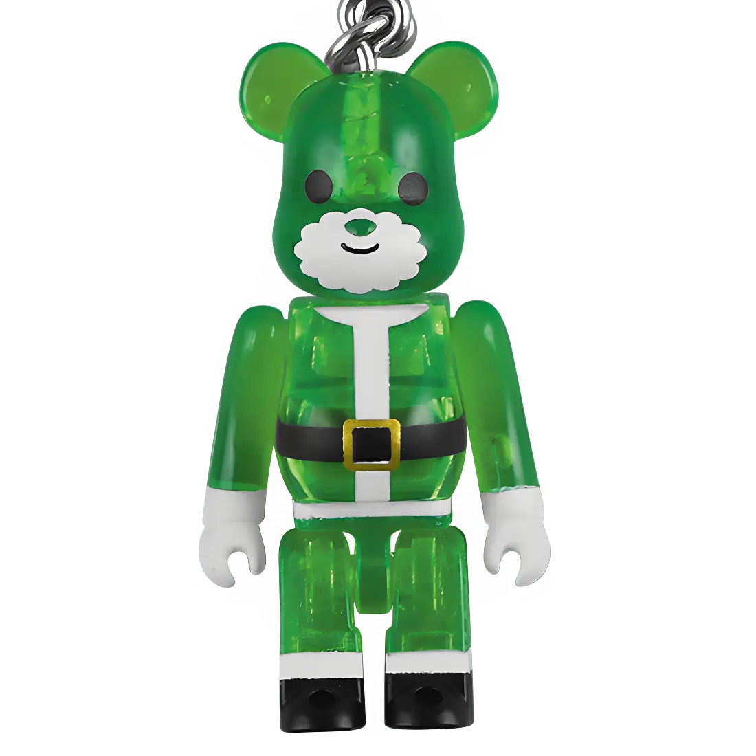 Bearbrick Merry Green Christmas 2008 - Clear Green (50%) - MyBearBrick.de