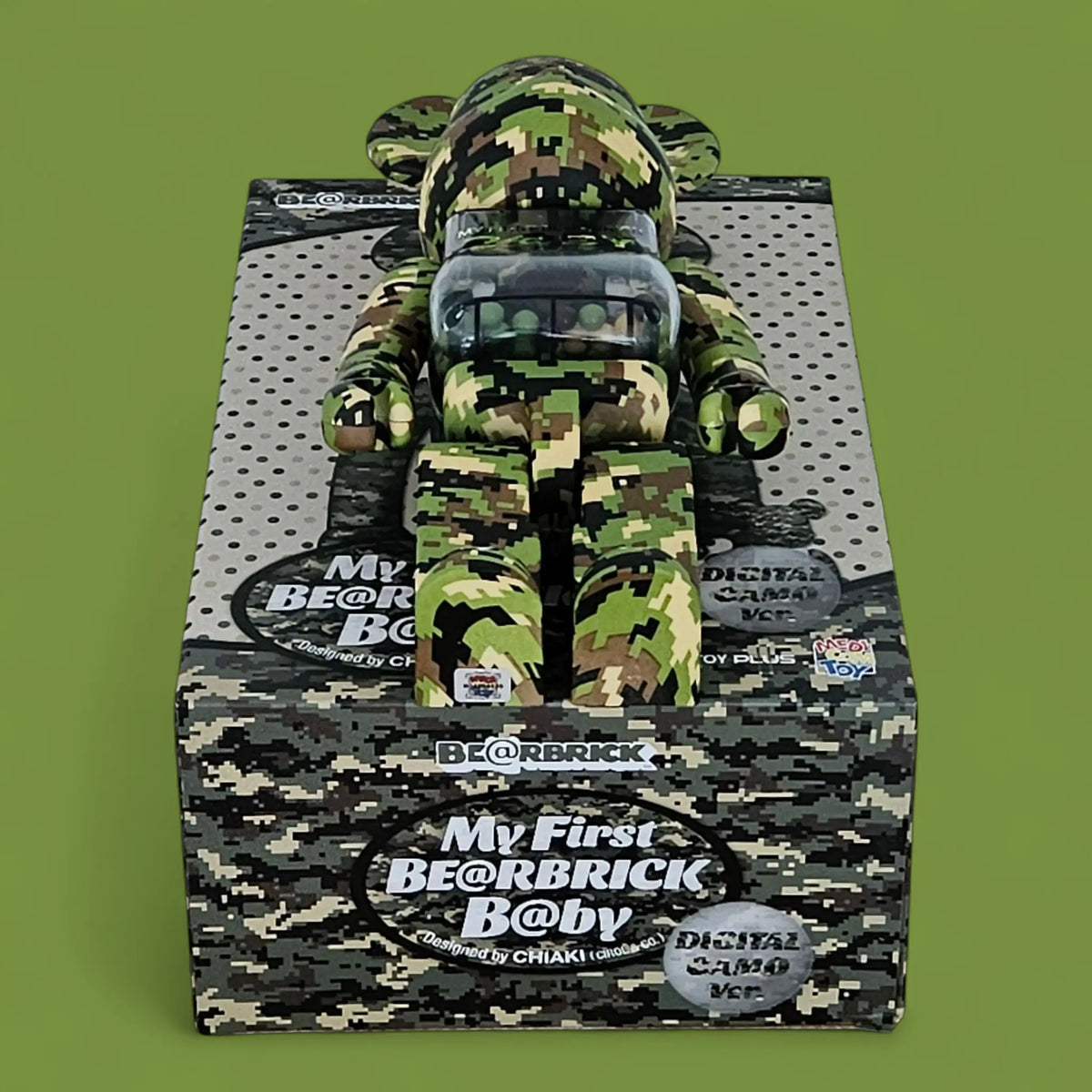 My First Bearbrick Baby Digital Camo Version 100%+400% Echtheitsmerkmale